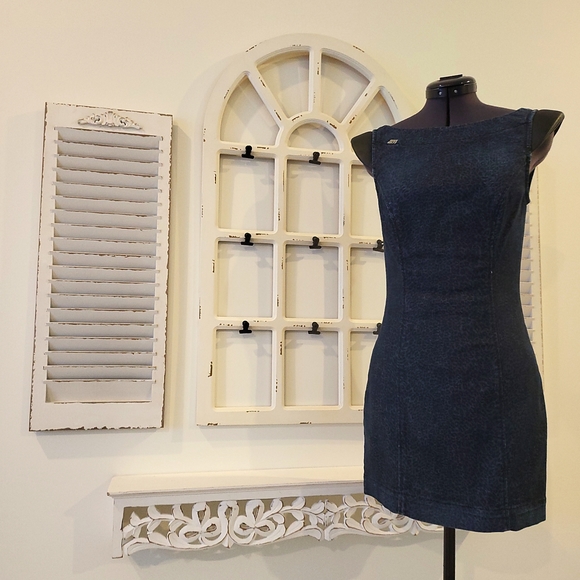 Miss Sixty printed stretch denim Dress XS - Picture 2 of 6